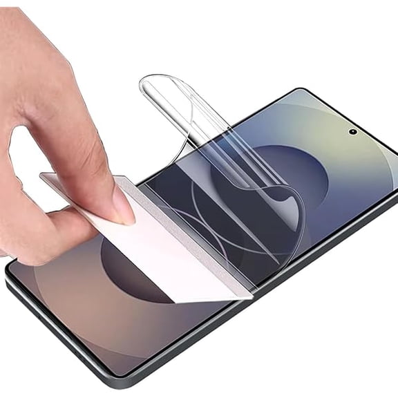xixishop Hydrogel Screen Protector Compatible with Samsung Galaxy S25+ / S25 Plus, Flexible TPU Protective Film [Not Tempered Glass][High Sensitivity][HD Clear][Fingerprint Support]