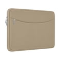 thumbnail image 1 of xixishop Laptop Case Sleeve 15.6 inch, Shockproof Protective Briefcase Carrying Computer Cover Bag with Accessory Pocket, Laptop Bag Compatible with MacBook, HP, Dell, Lenovo, Asus, Khaki, 1 of 1