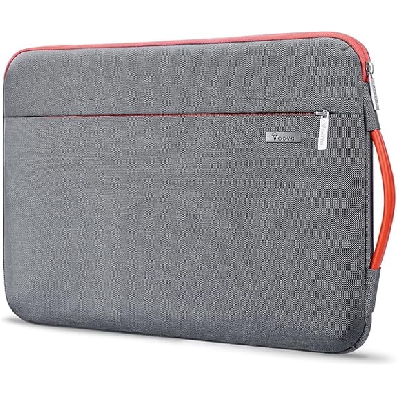 xixishop Laptop Sleeve Case 15.6 16 Inch with Handle, 360 Protective Waterproof Slim Computer Bag Cover Compatible with MacBook Pro M2/M3/M4 16, HP Acer Lenovo Yoga ThinkPad Asus Laptop, Grey