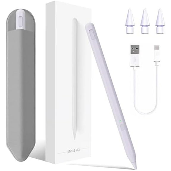 xixishop Stylus Pen for iPad 11th&10th Generation, Pen with Pencil Holder,Palm Rejection,for Air11&13"(M2/M3), Pad Pro 11"&13"(M4),iPad 6-11th,iPad Pro 11"/12.9 ", iPad Air 3/4/5,Mini 5/6