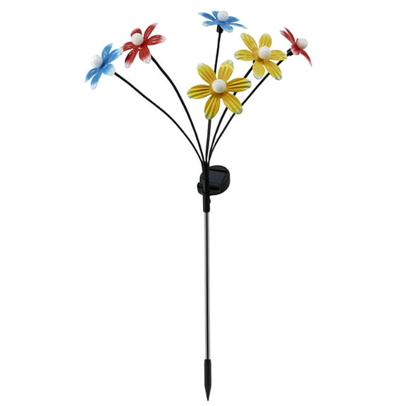 xjwjuw 2025 Solar Pinch Lamp, LED Holiday Light String, IP44 Weatherproof, 6-12H Runtime, Wind-Swaying Design, No Installation, for Garden, Christmas Tree, Halloween Party, Indoor Outdoor Decor