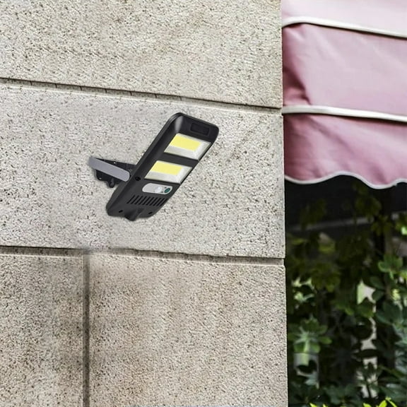 xjwjuw 36 COB Solar Flood Light – Wireless Motion Sensor Outdoor Light, Ultra Bright Security Light with Human Sensing, Waterproof IP65 for Garage, Garden, Wall, Driveway, Path Lighting