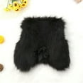 thumbnail image 1 of xjwjuw Baby Toddler Kids Children Girls Faux Fur Gilet V-Neck Sleeveless Waistcoat Solid Color Vest Coat Soft Comfort Casual Fluffy Fuzzy Outerwear Cute Thick Fall Winter Warm Jackets, 1 of 3