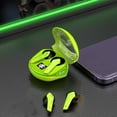 thumbnail image 1 of xjwjuw Colorful Breathing Light In Ear Bluetooth Earbuds 5.3, High Battery & Low Latency, Surround Sound & Lightweight, Comfortable Fit for Music, Workouts, Daily Use, 1 of 6