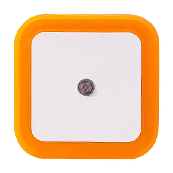xjwjuw Dimmable LED Night Light, Plug Into Wall, Light Sensor Auto On/Off, Warm White, Fire-Retardant ABS, Energy-Efficient 0.6W, for Baby Room, Bathroom, Stairway, Corridor, Bedroom Night Lighting