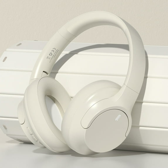 xjwjuw Foldable Head Mounted Bluetooth Headphones, Wired and Wireless, Low Latency, High Battery Life, Sports, Gaming, Movies, Travel, Music, Comfortable Soft Headband