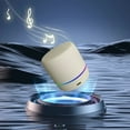 thumbnail image 1 of xjwjuw Mini Bluetooth Speaker with Colorful RGB Lights and HiFi Stereo Sound, Portable Waterproof Speaker with Long Battery Life and Strong Bass, Outdoor Sports Camping Travel Party Companion, 1 of 9
