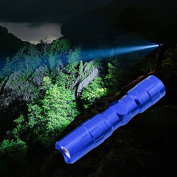 xjwjuw Mini Pocket LED Flashlight, Portable & Anti-Drop Design, High Brightness Output with Handrope, Small Torch for Daily Use, Outdoor Activities, Camping and Promotional Gifts