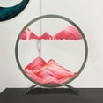 thumbnail image 1 of xjwjuw Moving Sand Art Picture, 360° Rotating Glass Sandscape & Relaxing Visual Effect, Lead-Free Clear Glass Frame, Desktop Art Decor for Home, Office Bookshelf and Stress Relief, 1 of 6