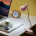 thumbnail image 1 of xjwjuw Rechargeable Clip-On Reading Lamp, LED Book Light with 3 Brightness Levels and Flexible Gooseneck, Eye Protection Bedside Light for Dormitory, Bedroom, Office, Desk, Study and Night Reading, 1 of 6