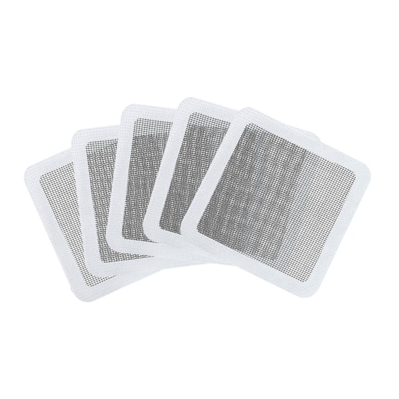 xjwjuw Self-Adhesive Screen Repair Patch, Polyester Fiber Mesh for Doors Windows Tents, Quick Easy DIY, Prevent Insects Mosquitoes Entry, Home Camping Patio Deck Office Use