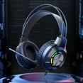 thumbnail image 1 of xjwjuw Wired Gaming Headset, 50mm Drivers, 7.1 Stereo Surround Sound, Noise-Canceling Microphone, Comfortable Over-Ear Design, PC/Console/Laptop, FPS Gaming, Streaming, 1 of 9