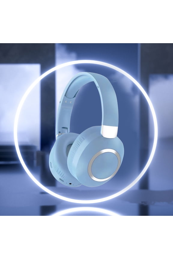 Wireless Bluetooth 5.3 Headset with Radio, Card Insertion, 8H Playtime, Hands-Free Calls, for Music & News, Ideal for Daily Use, Commute, Office Work & Outdoor Activities