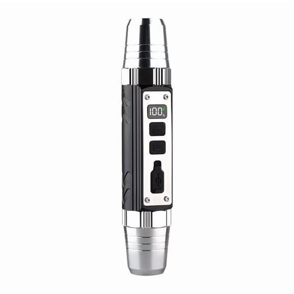 Xl-Kang 6LED Jade Recognition Flashlight, Outdoor Gemstone Mineral Detection Light with Charged Quantity Display, White Light, Yellow Light, Red Light, Blue Light, 395UV and 365UV UV Pens.