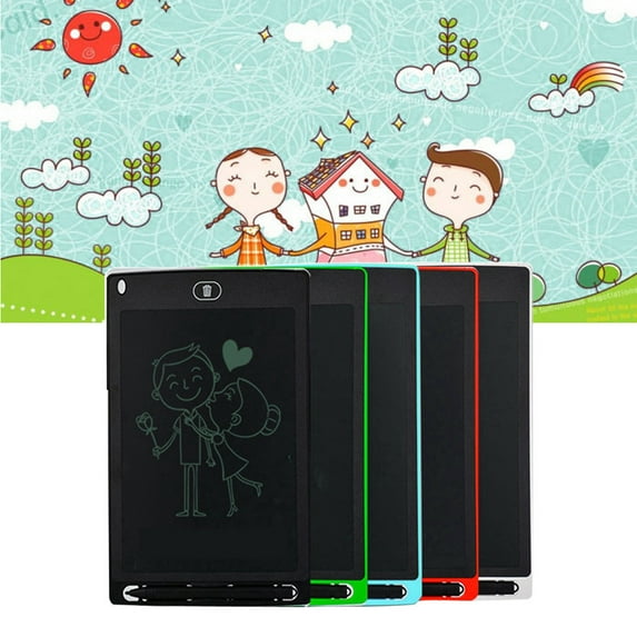 xqxayjr 2Pcs 8.5 Inch LCD Writing Tablet Pad, Electronic Drawing Board forKids, Digital Notepad for Office Memo and Home Message, Reusable Writing Tablet with Pressure Sensitivity and Large Screen