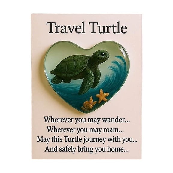 xqxayjr Beach Gift Decor, Pocket Hug Ocean Themed Acrylic Decoration, Coastal Seashell Starfish Ornament for Home Office Desk and Bedroom Shelf, Beach House Decor Gift