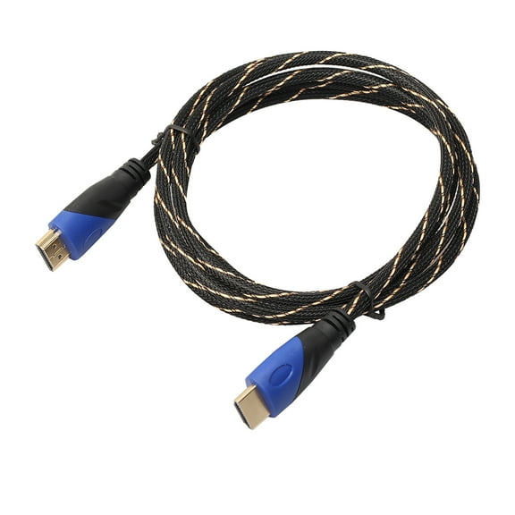 xqxayjr Cable High Speed 1080P Nylon Braided, 4K 60Hz HDR Ethernet Audio Return Channel, to Cord for TV Monitor Laptop , 6 Feet 2.0 Cable with Gold Plated Connectors