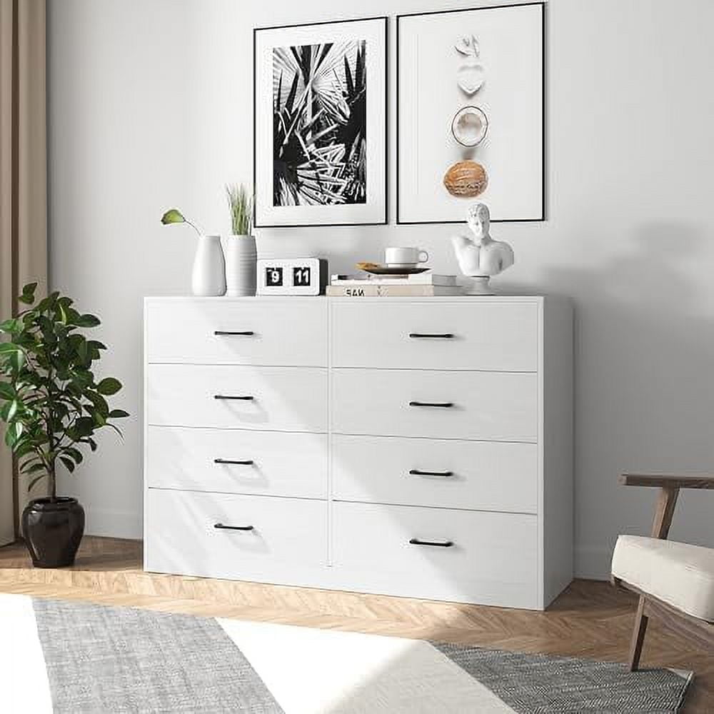 xrboomlife 8 Drawer Dresser for Bedroom with Deep Drawers Large Floor