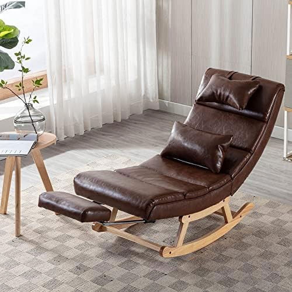xrboomlife Rocking Chair Nursery Lazy Boy Recliner Technical Fabric
