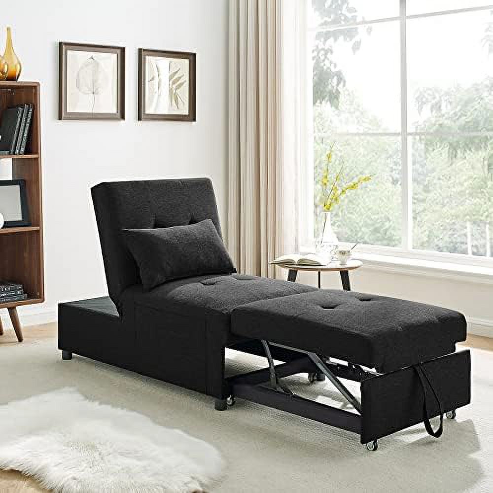 xrboomlife Sleeper Chair Bed Convertible Chair 4 in 1 Multi Folding