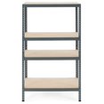 xu wei 36 x 60" Multipurpose 4 Tier Adjustable Storage Metal Frame
