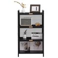 xu wei 4Tier Black Storage with up PC Doors, Metal Storage