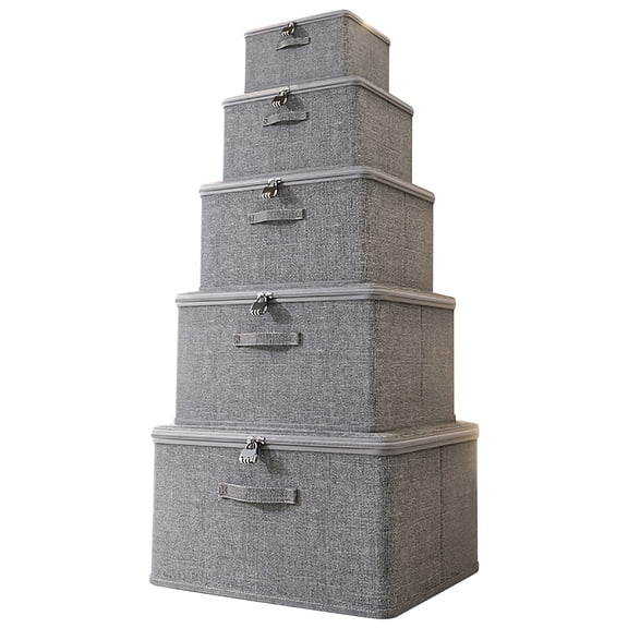 xuyanhg Clearance Quilt Storage Bag, Household Wardrobe Clothing Storage Box, Self-contained Organiser With Combination Lock, Space Saving Foldable College Supplies Essentials
