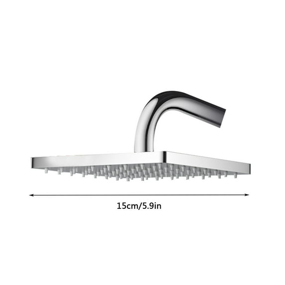 xuyanhg Clearance Waterfall Showerhead, Large Shower Stainless Steel Household Bathroom Shower, Pressure Boosting Shower Head For Home, Bathroom, Tub