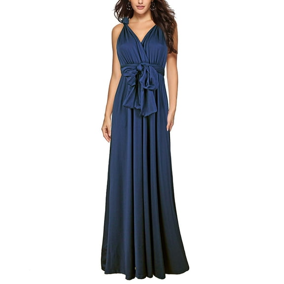 xxxiticat Women's Long Evening Cocktail Dress Elegant Bridesmaid Dress Elegant Party Dress(ZQ,L)