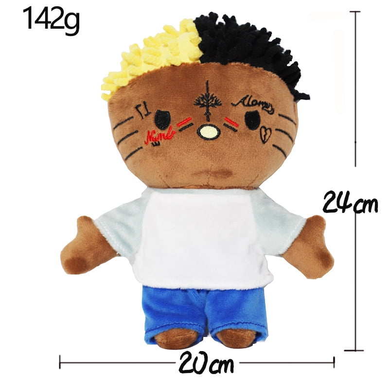 xxxtentacion Travis Scott plush Travis Scott plush toy doll xxxtentacion Travis Scott plush Travis Scott plush toy doll