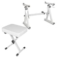 thumbnail image 1 of xyz5Core Keyboard Stand Adjustable z Style Piano Riser + Keyboard Piano Bench, 1 of 4