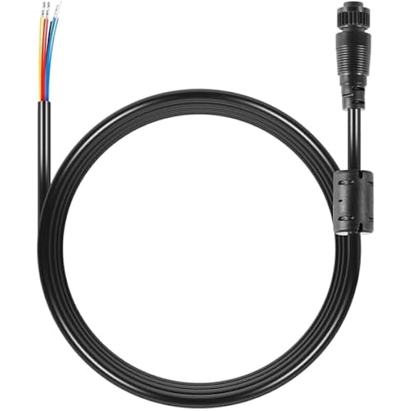 xzyuan 000-00128-001 4-Pin Power Cable for Simrad - Compatible with GO, NSS evo3, Vulcan, Zeus3-2m (6.5ft) Bare Wire Output for Power, Alarm, and Control Bus