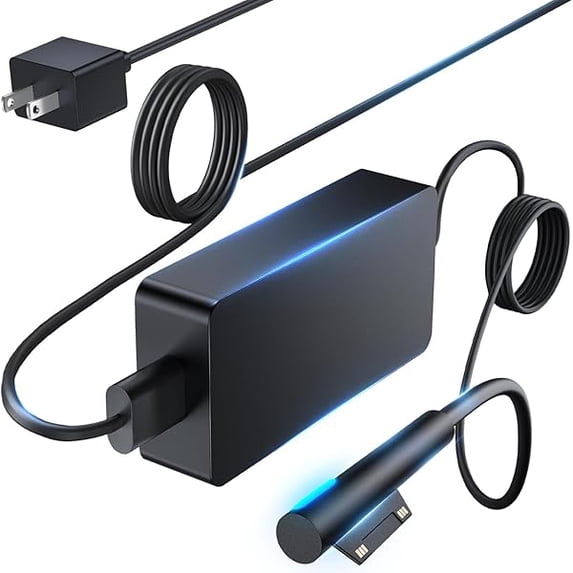 xzyuan 102W Surface Book 2 Charger - Fast Charging with USB Port for SurfaceBook 1, Book 2, Microsoft Surface Pro 3-9, Windows Surface Laptop 1-6, Surface Go Series