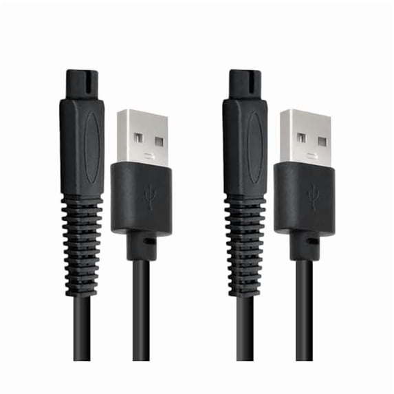 xzyuan 2PCS USB Charging Cable Compatible with Freebird Head Shaver, FlexSeries Shaver Charger Cord Replacment