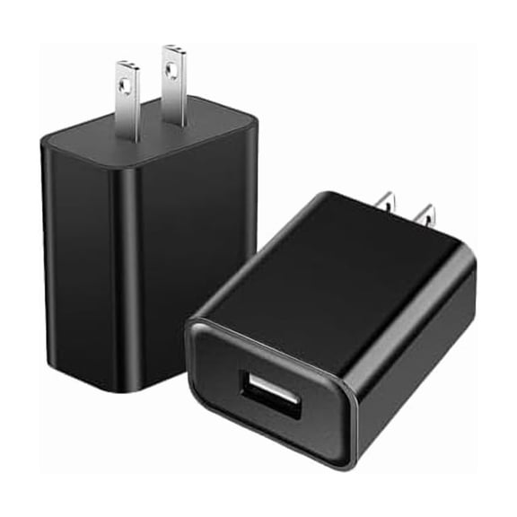 xzyuan 2Pack USB Wall Charging Power Adapter 5V 2A Charger USB Plug for Roku, Samsung, iPhone, iPad, LG, HTC, Tablet, Baby Bottle Warmer, Kindle Block Charger Adapter