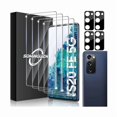 thumbnail image 1 of xzyuan 4+4 Pack for Samsung Galaxy S20 FE 5G Screen Protector & Phone Camera Lens Protector, 9H Tempered Glass Cell Phone Protector, Anti-Fingerprint Camera Case(Galaxy S20 FE), 1 of 1