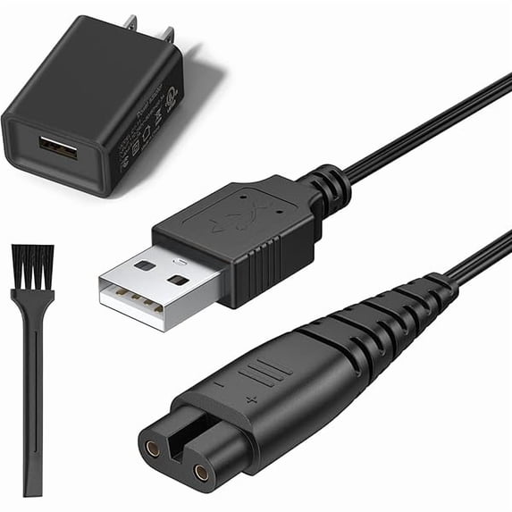 xzyuan 5V Fast Charger for Hatteker Cordless Beard Trimmer Hair Clippers RFC-588 RFC-598 RFC-690 RFC-692 RFC-696 RSCX-7568 RSCX-9598 Electric Shaver Razor Charging Cord