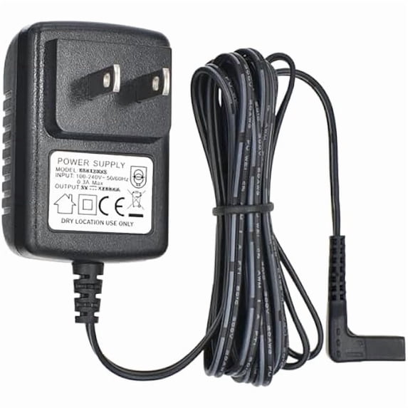 xzyuan 5V Power Adapter Charger for Wahl Trimmer SS2L, WSS3L, 5616L, 5701, 9818A, 9818-5001, 9870, 9884L2, 9896, 9899, Replacement Charger Cord Fit 9864 Stainless Steel Lithium Ion 2.0+ Beard Trimmer