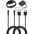 thumbnail image 1 of xzyuan for BIGGERFIVE Vigor 3 Kids Fitness Tracker Watch Charger Cable, Magnetic USB A Fast Charging Cord with USB C Adapter (2 x Cable + 1 x Adapter), 1 of 1