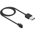 thumbnail image 1 of xzyuan Black Compatible with Smart Watch Charger, Replacement USB Charger Cable Charging Cord for Smart Watch with Da Fit App Smartwatch Accessories(3.3 Ft), 1 of 1