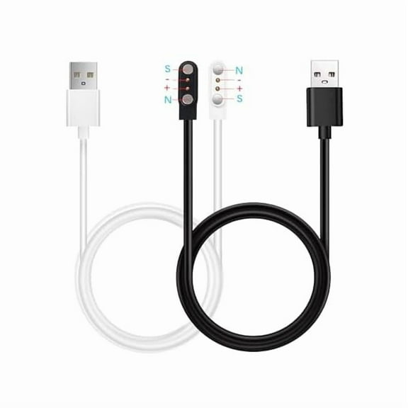 xzyuan Compatible for Argom Skeiwatch C30 C70 Smart Watch Charger, [2-Pack,Model A+Model B,Only One Fit] Magnetic Charging Cable