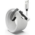 thumbnail image 1 of xzyuan Link Cable 16FT for PCVR Compatible with Oculus/Quest 3/Meta Quest 3S, Quest2/Pro/Pico 4/Ultra Accessories and PC/SteamVR, High Speed PC Data Transfer, USB 3.0 to USB C Cable for VR Headset, 1 of 1