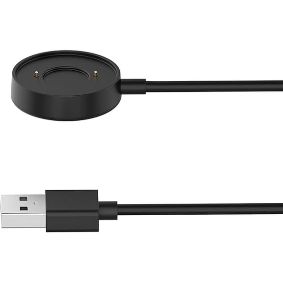 xzyuan Magnetic Charger Cable Intended for Citizen CZ Smart Gen 1 SmartWatch, 3.3FT Replacement High Speed USB Charging Cable Cord for Citizen CZ Smart Gen 1 Accessories - Black