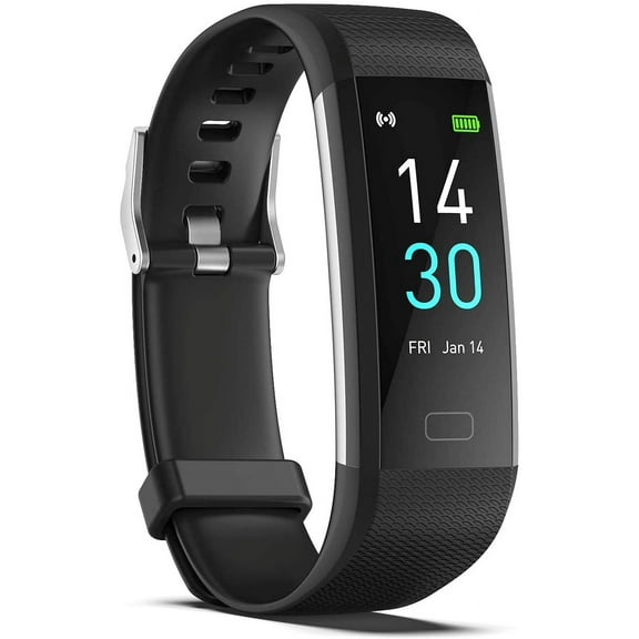 xzyuan Slim IP68 Waterproof Fitness Tracker Watch Heart Rate Sleep Monitor Step Distance Calorie Counter Pedometer for Men Women