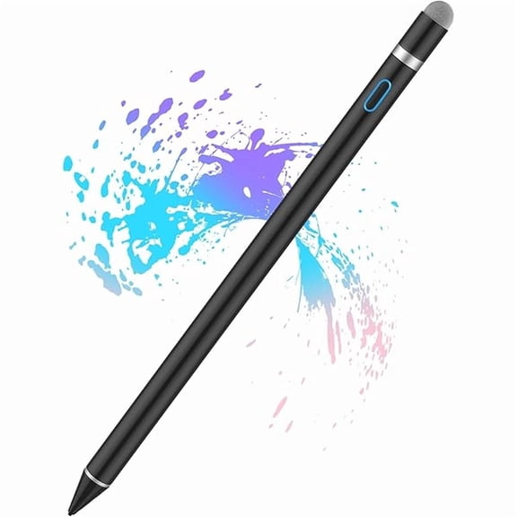 xzyuan Stylus Digital Pen for Touch Screens, Active Pencil Fine Point Compatible with iPhone iPad and Other Tablets for Drawing and Handwriting (Black)