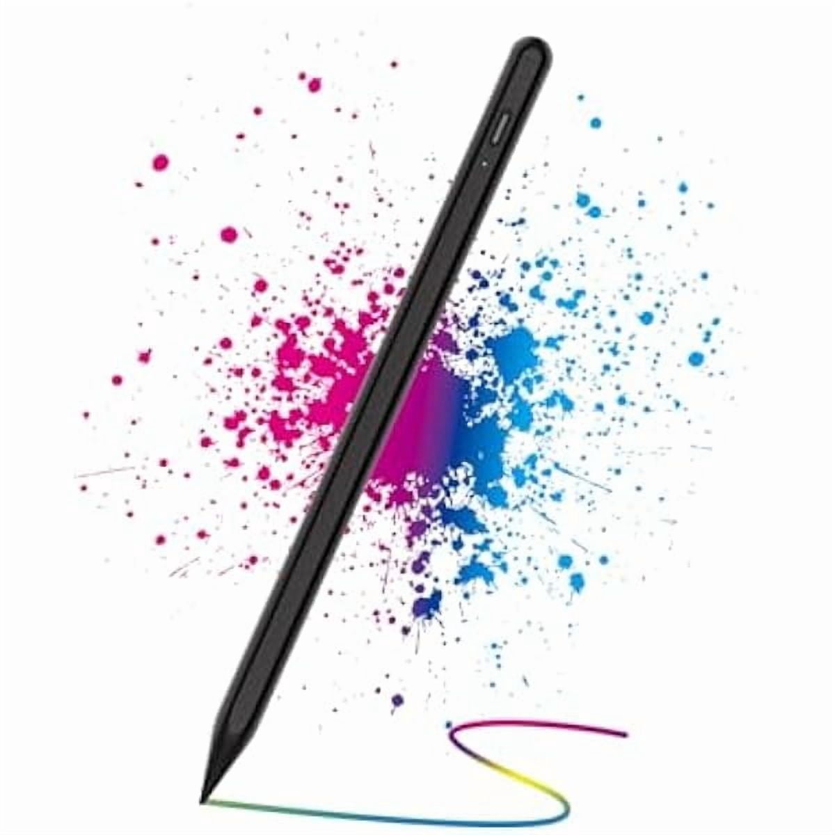 xzyuan Stylus Pencil for Apple 2018-2026 iPad, 2X Fast Charge iPencil USB-C Compatible with iPad 11/10/9/8/7/6th Gen, iPad Pro 11"/12.9"/13-inch M4, Air 3/4/5/M2/M3, Mini 5/6/7 Gen-G2 Black