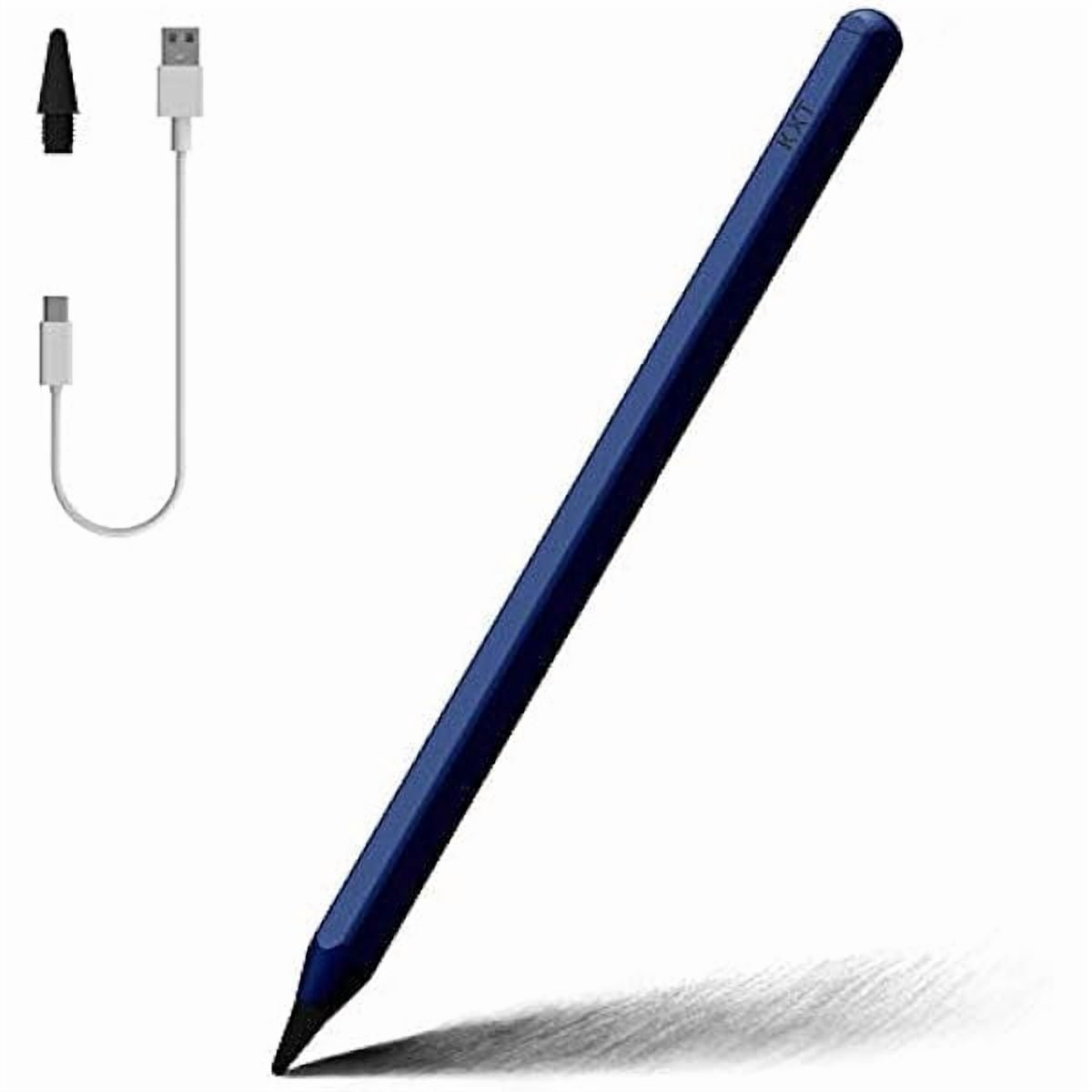 xzyuan Tilt Sensitivity Palm Rejection Stylus Pen for Apple iPad(2018 and After) 6/7/8/9/10th Generation/ipad Pro 11 / Pro 12.9 inch/Air 3 4 5 6/Mini 5&6, Precise Writing Drawing Digital iPad Pencil