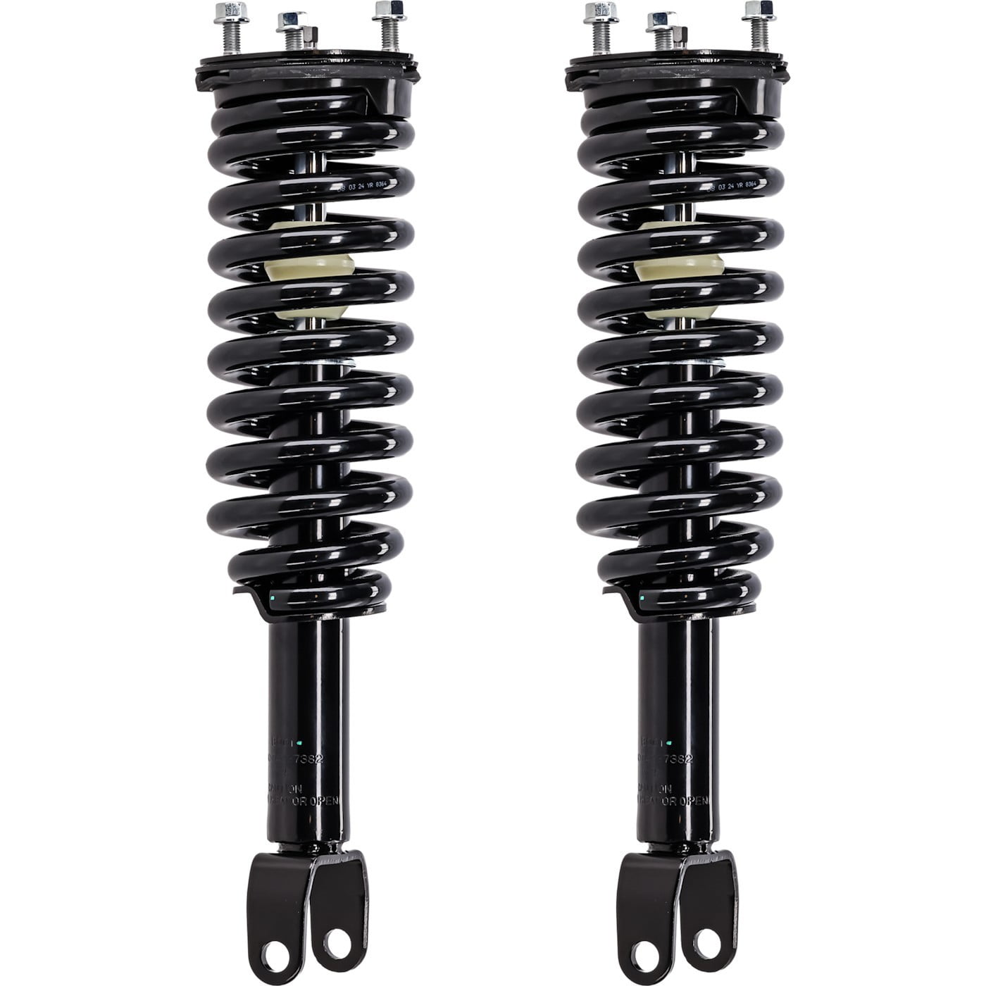 y Loaded Strut Set of 2 Front Driver & Passenger Side Left Right Pair ...
