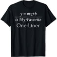 thumbnail image 1 of y=mx+b is my favorite one-liner funny math equation teacher T-Shirt, 1 of 4