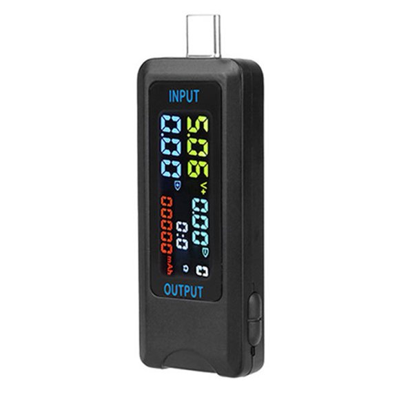 yaaqii 10 in 1 USB Tester Digital DC Voltmeter Power Bank Charger Indicator